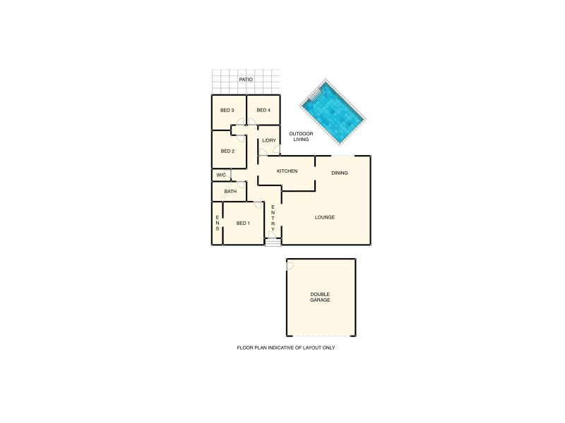 4 Desiree Court, Springwood QLD 4127 Floorplan