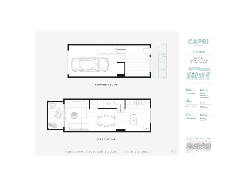 21/2 Philip Street, Mornington VIC 3931 Floorplan