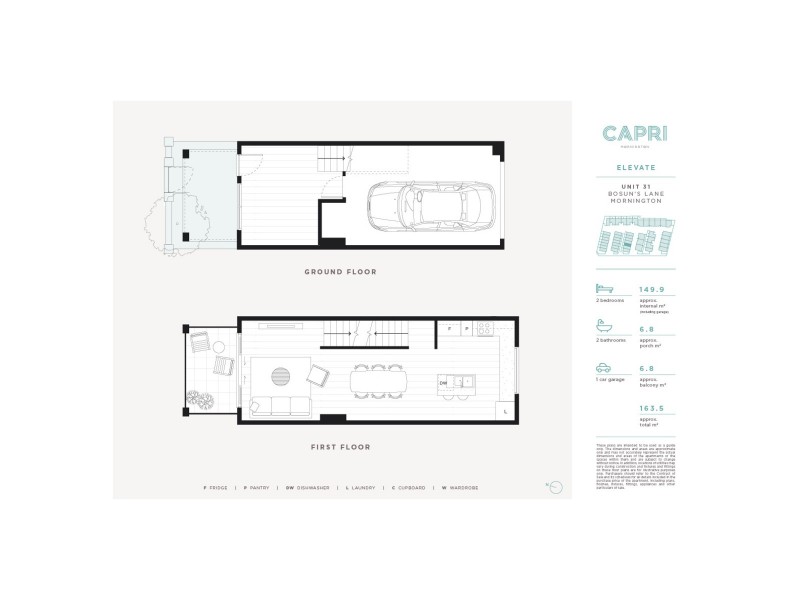 31/2 Philip Street, Mornington VIC 3931 Floorplan