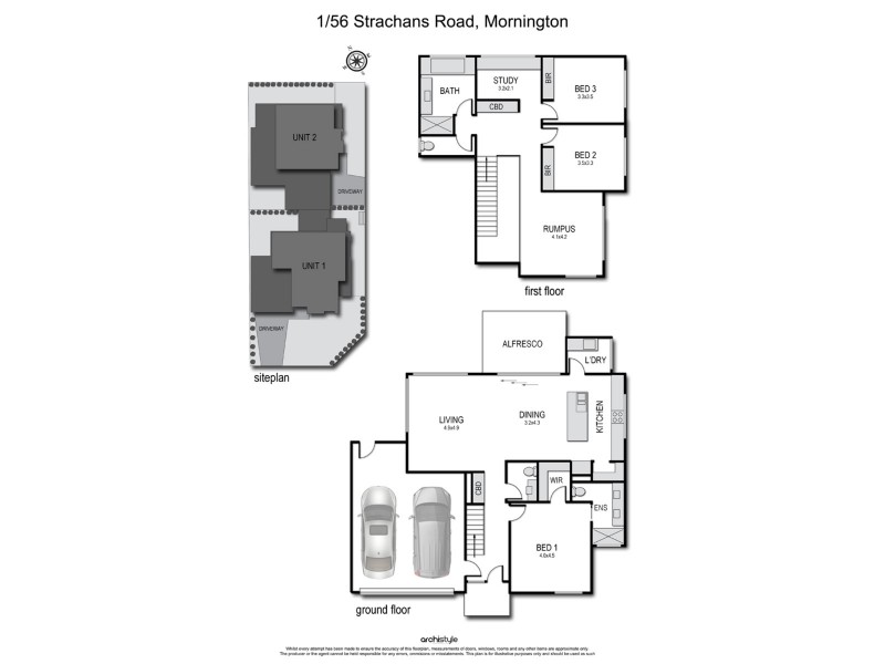 56 Strachans Road, Mornington VIC 3931 Floorplan