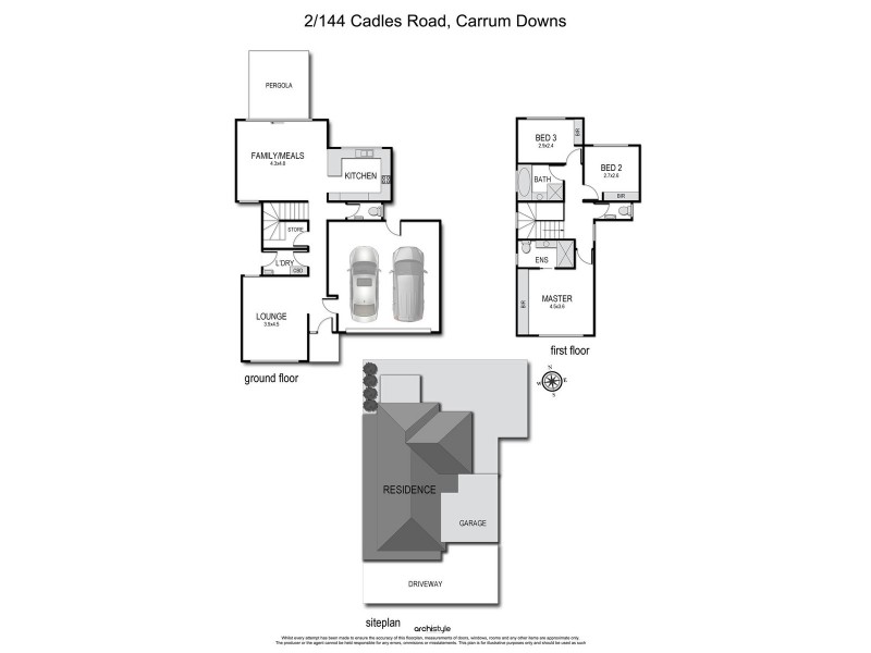2/144 Cadles Road, Carrum Downs VIC 3201 Floorplan