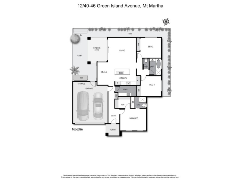 12/40-46 Green Island Avenue, Mount Martha VIC 3934 Floorplan