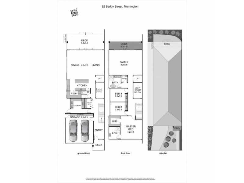 92 Barkly Street, Mornington VIC 3931 Floorplan