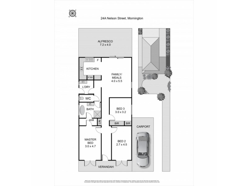 24a Nelson Street, Mornington VIC 3931 Floorplan