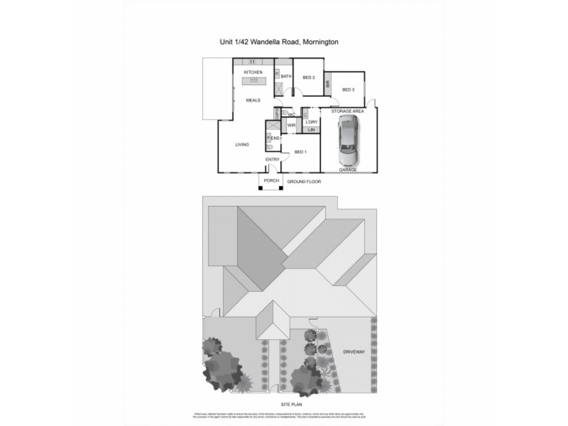 42 Wandella Road, Mornington VIC 3931 Floorplan