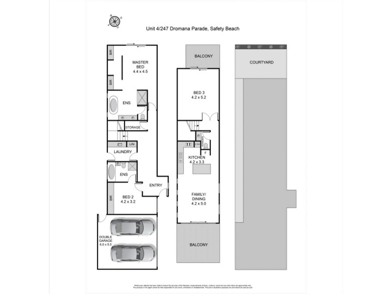 4/247 Dromana Parade, Safety Beach VIC 3936 Floorplan