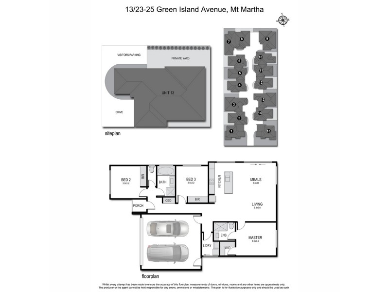 13 Bayliss Rise, Mount Martha VIC 3934 Floorplan