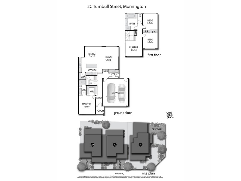 2c Turnbull Street, Mornington VIC 3931 Floorplan