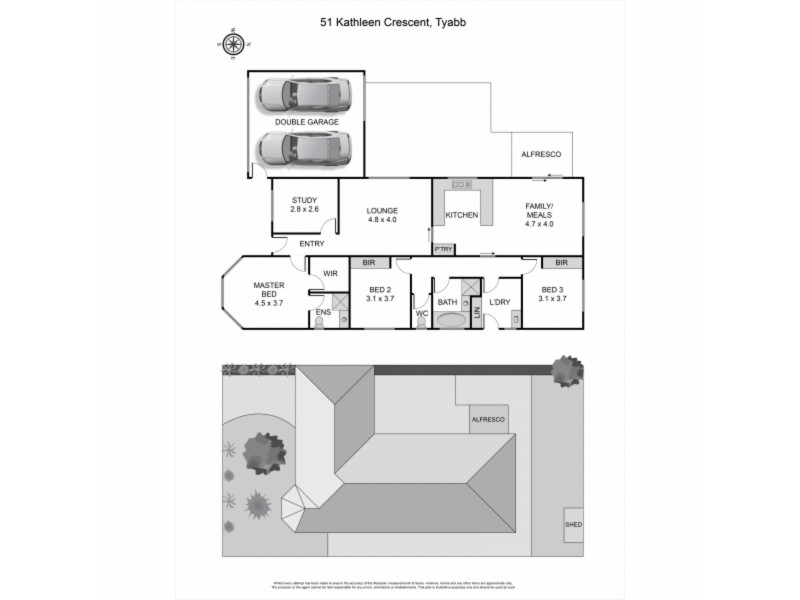 51 Kathleen Crescent, Tyabb VIC 3913 Floorplan
