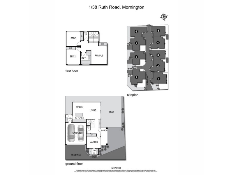 2/38 Ruth Road, Mornington VIC 3931 Floorplan