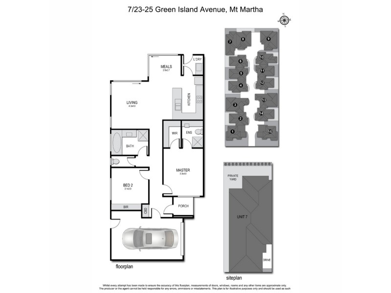 7 Bayliss Rise, Mount Martha VIC 3934 Floorplan