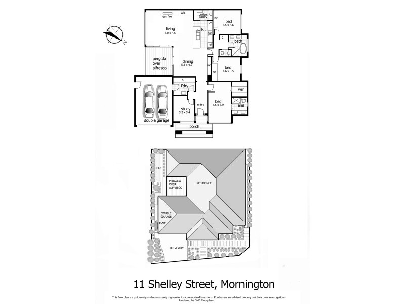 11 Shelley Street, Mornington VIC 3931 Floorplan