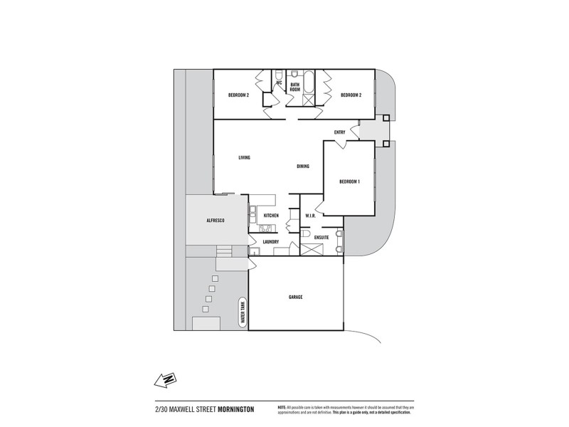 2/30 Maxwell Street, Mornington VIC 3931 Floorplan