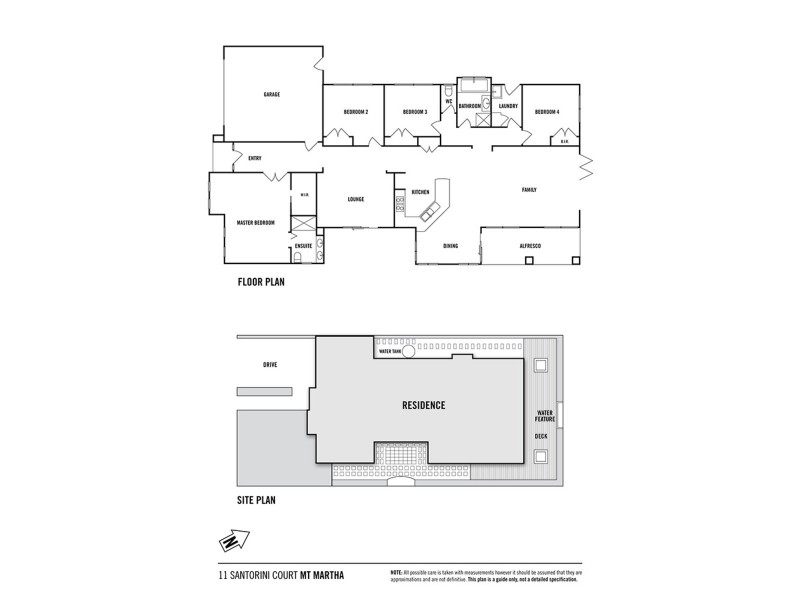 11 Santorini Court, Mount Martha VIC 3934 Floorplan