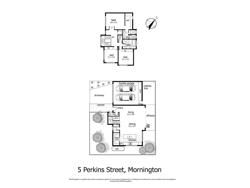 5 Perkins Street, Mornington VIC 3931 Floorplan