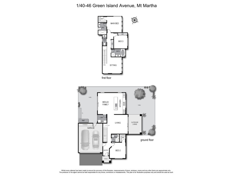 8/40-46 Green Island Avenue, Mount Martha VIC 3934 Floorplan
