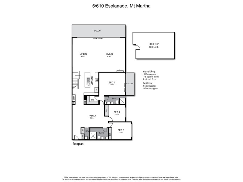 5/610 Esplanade, Mount Martha VIC 3934 Floorplan
