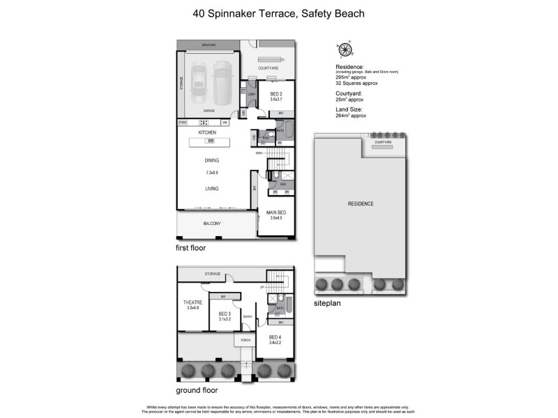 40 Spinnaker Terrace, Safety Beach VIC 3936 Floorplan
