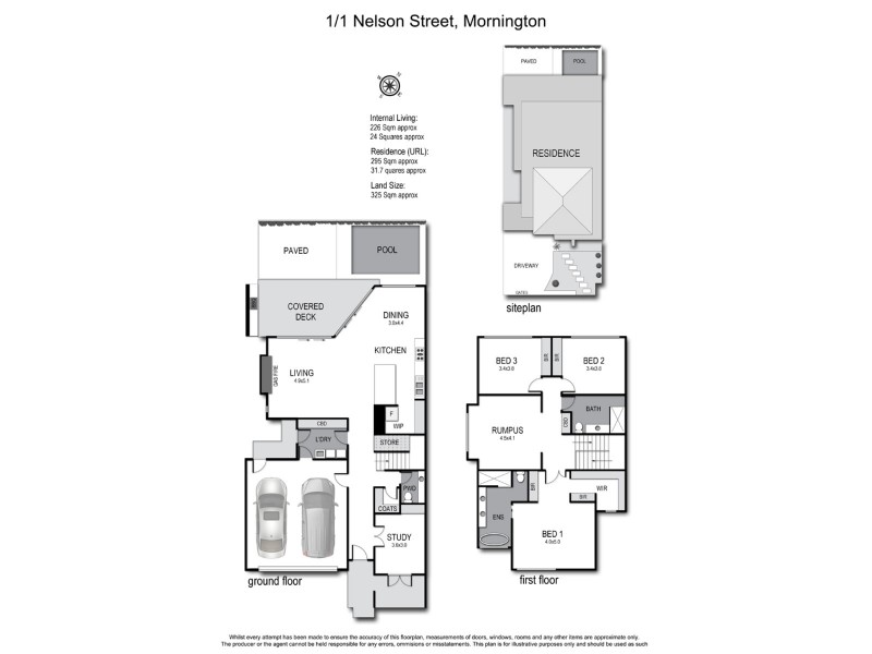 1 Nelson Street, Mornington VIC 3931 Floorplan