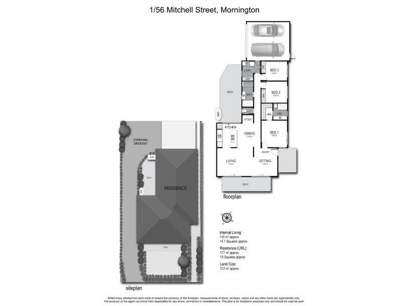 56 Mitchell Street, Mornington VIC 3931 Floorplan