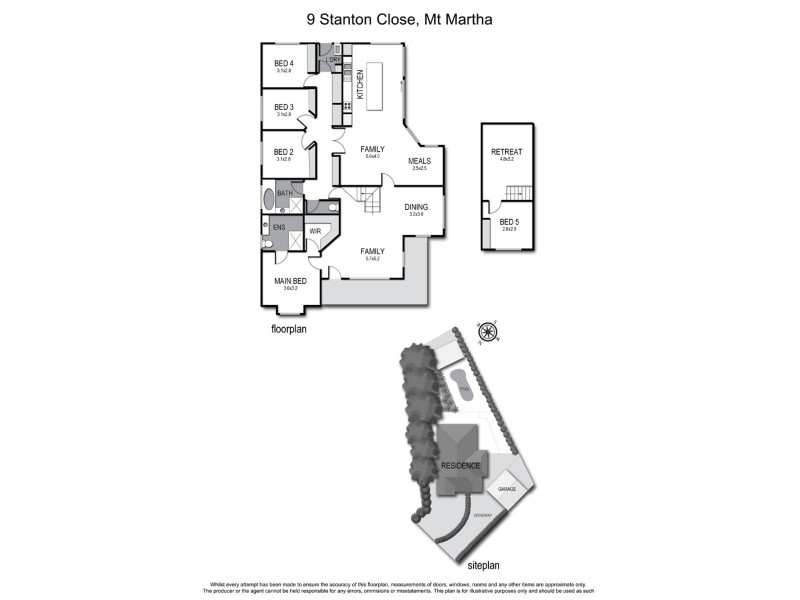 9 Stanton Close, Mount Martha VIC 3934 Floorplan