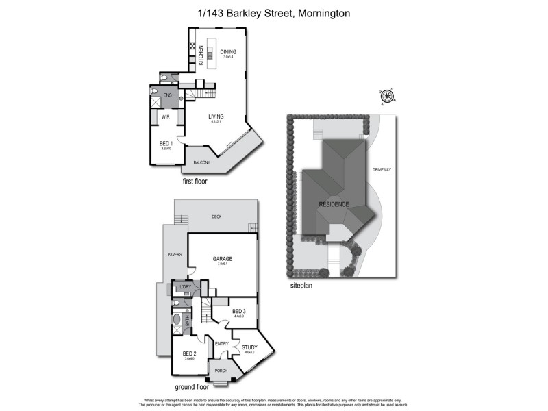 143A Barkly Street, Mornington VIC 3931 Floorplan