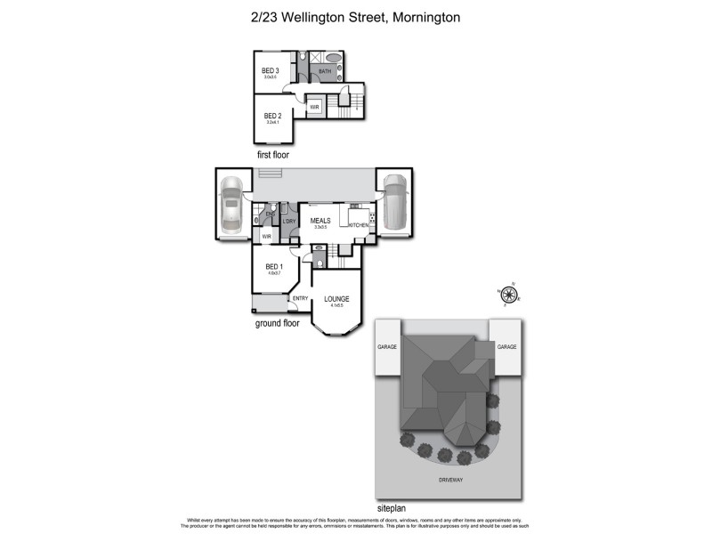 2/23 Wellington Street, Mornington VIC 3931 Floorplan