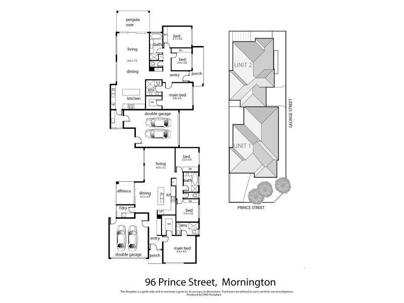 96A Prince Street, Mornington VIC 3931 Floorplan