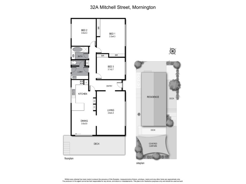 32A Mitchell Street, Mornington VIC 3931 Floorplan