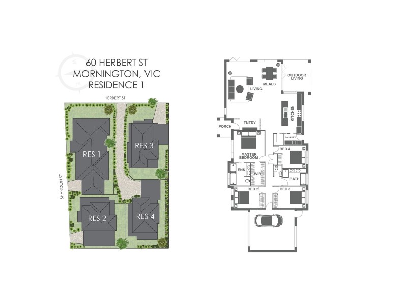 60 Herbert Street, Mornington VIC 3931 Floorplan