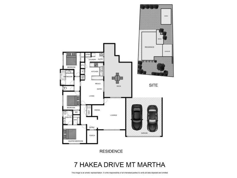 7 Hakea Drive, Mount Martha VIC 3934 Floorplan