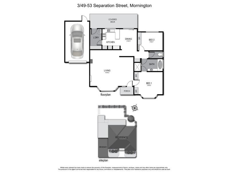 3/49-53 Separation Street, Mornington VIC 3931 Floorplan