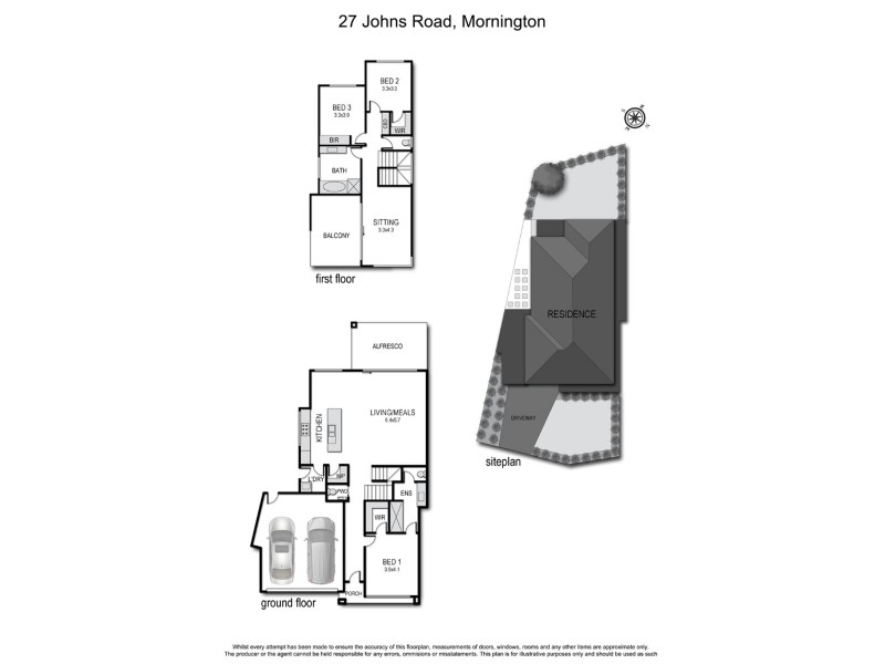27 Johns Road, Mornington VIC 3931 Floorplan
