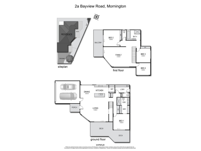 2a Bayview Road, Mornington VIC 3931 Floorplan