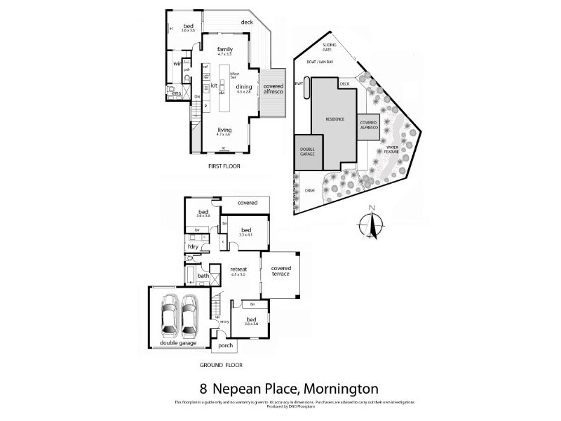 8 Nepean Place, Mornington VIC 3931 Floorplan