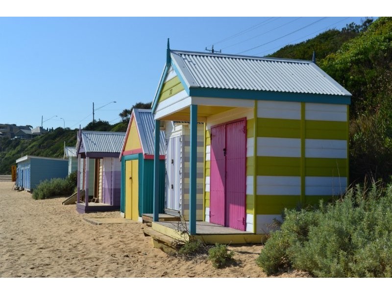 Bathing Box 77, Fishermans Beach, Mornington VIC 3931