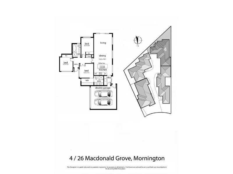 4/26 Macdonald Grove, Mornington VIC 3931 Floorplan