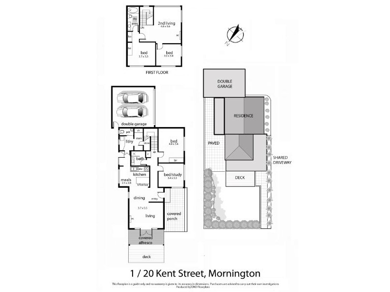1/20 Kent Street, Mornington VIC 3931 Floorplan