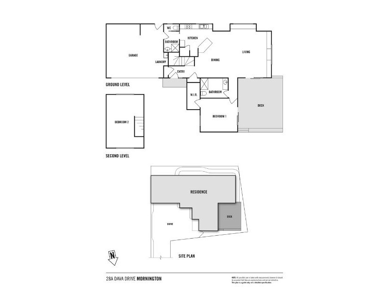 28A Dava Drive, Mornington VIC 3931 Floorplan