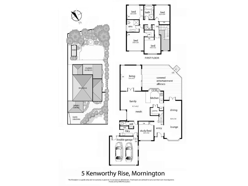 5 Kenworthy Rise, Mornington VIC 3931 Floorplan