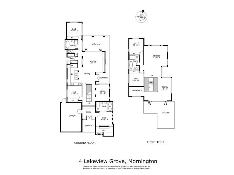 4 Lakeview Grove, Mornington VIC 3931