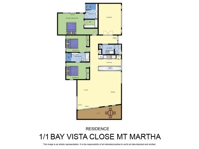 Apartment 1 610 Esplanade, Mount Martha VIC 3934