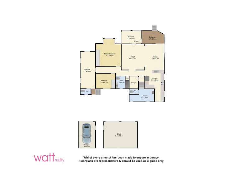 126 Brighton Terrace, Sandgate QLD 4017 Floorplan