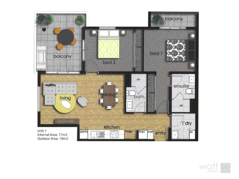 1/12 Barramul Street, Bulimba QLD 4171