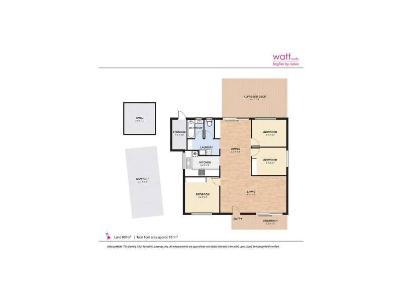 11 Nightingale Drive, Lawnton QLD 4501 Floorplan