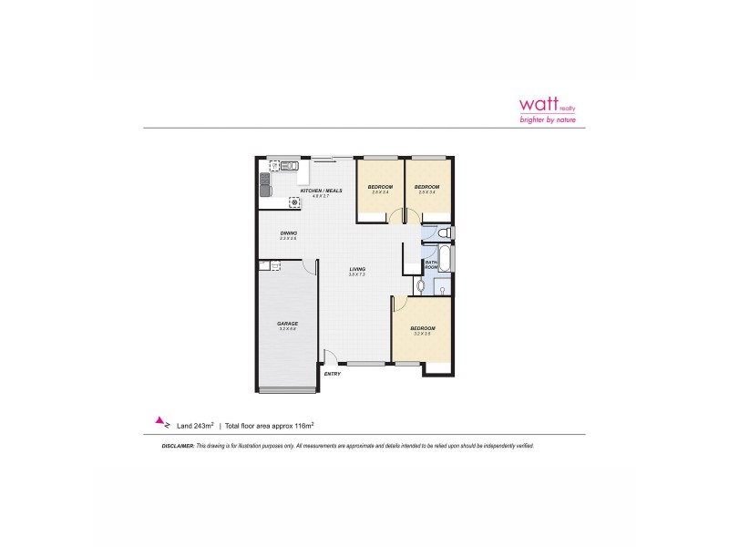 15/9 Orchid Crescent, Fitzgibbon QLD 4018 Floorplan