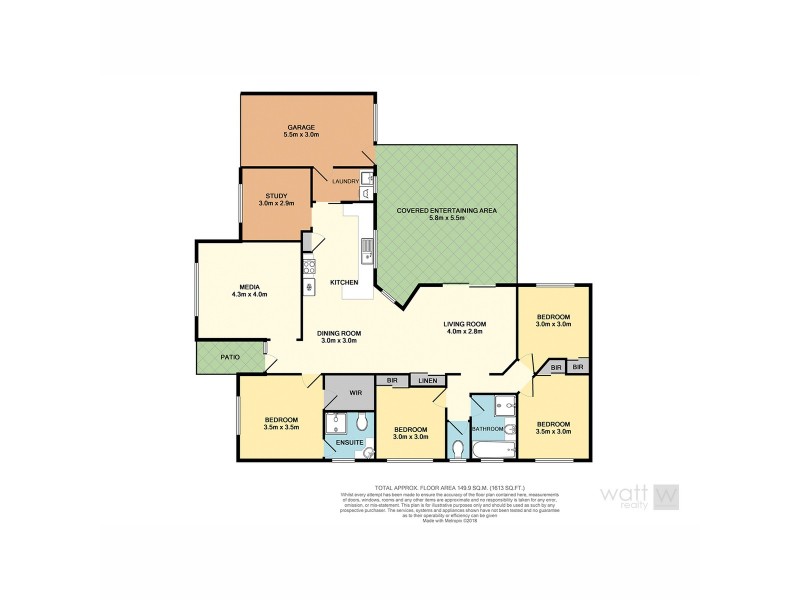 44 Balcara Avenue, Carseldine QLD 4034 Floorplan