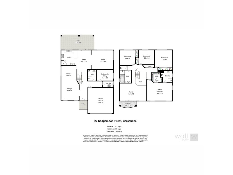 27 Sedgemoor Street, Carseldine QLD 4034 Floorplan