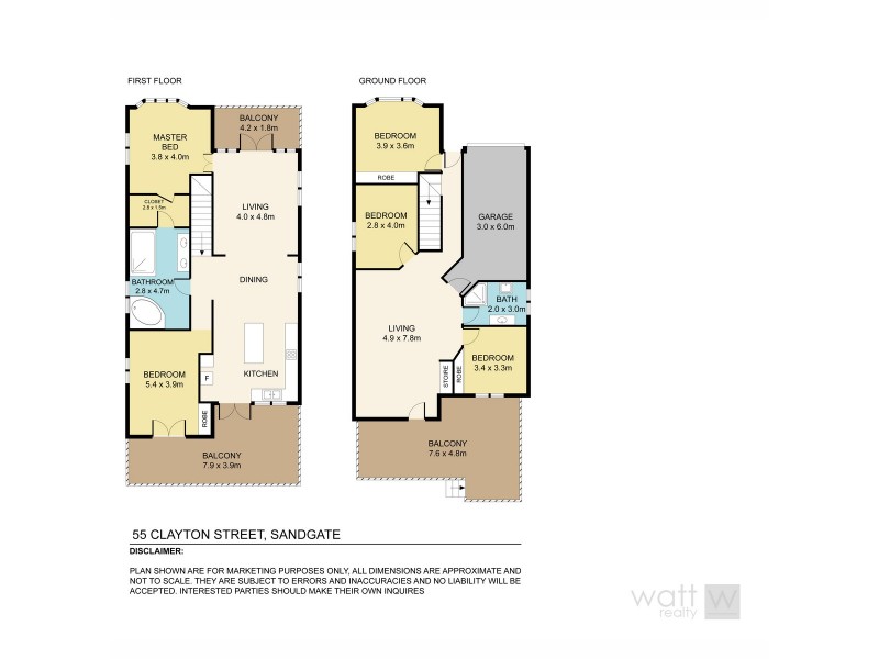 55 Clayton Street, Sandgate QLD 4017 Floorplan