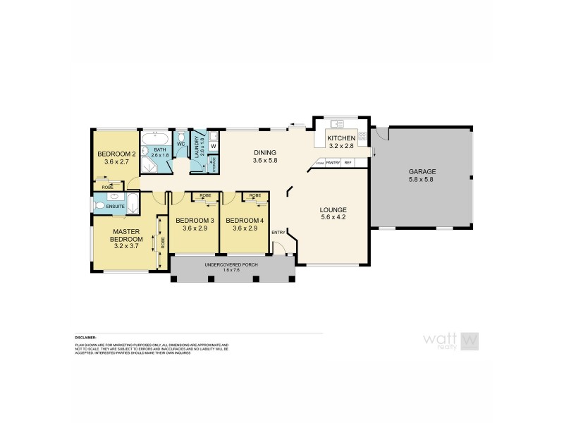 2 Springer Place, Bracken Ridge QLD 4017 Floorplan